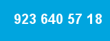 923 640 57 18 923 640 57 18
